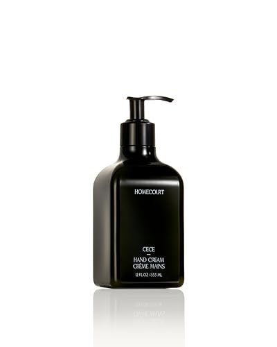 Homecourt Cece Hand Cream (12 Fl Oz) - Dermatologist Tested, Non-Greasy, Moisturizer, Formulated With Australian Hibiscus Flower Extract, Fermented Micro Algae Oil for Hydrated, Nourished, Soft Hands