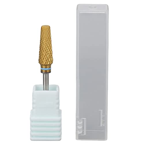 Nail Carbide 5 in 1 Bit, Tungsten Steel Nail Art Drill Bit, Multifunctional Nail Grinding Head Replacement Nail File Bits for Manicuring Polishing Pedicuring Removing