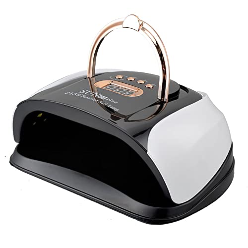 jingewell UV LED Nail Lamp, 256W Sun Gel Nail Polish UV Light for Nail Dryer Curing Lamp with 4 Timer Setting Sensor Professional Manicure Pedicure for UV Gel, UV Builder Home Manicure Store