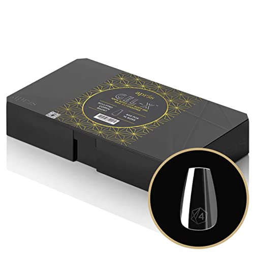 Apres Gel-X Sculpted Coffin Short 2.0 Box of Tips 14 sizes 600 PCS