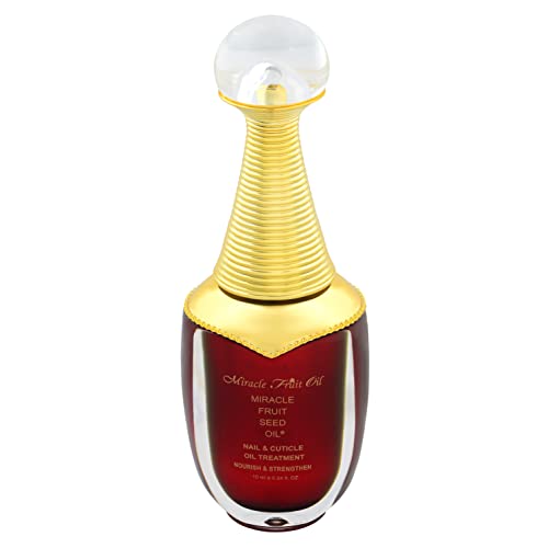 Miracle Fruit Oil Nail Strengthener Cuticle Oil – 10ml Nail Strengthener For Thin Nails And Growth – Intense Moisture and Protection – Optimal Nail Care Cuticle Softener for All Nail Types