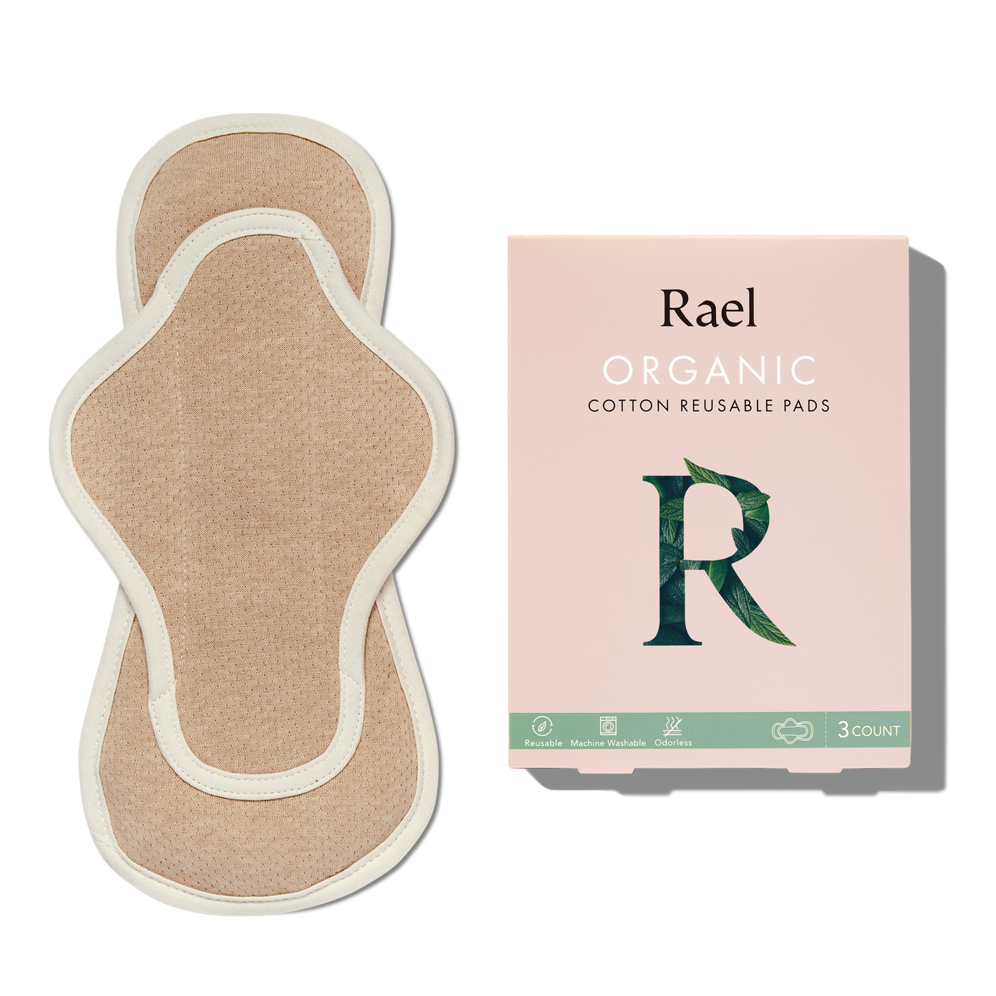 Organic Cotton Reusable Pads (4446416994419)