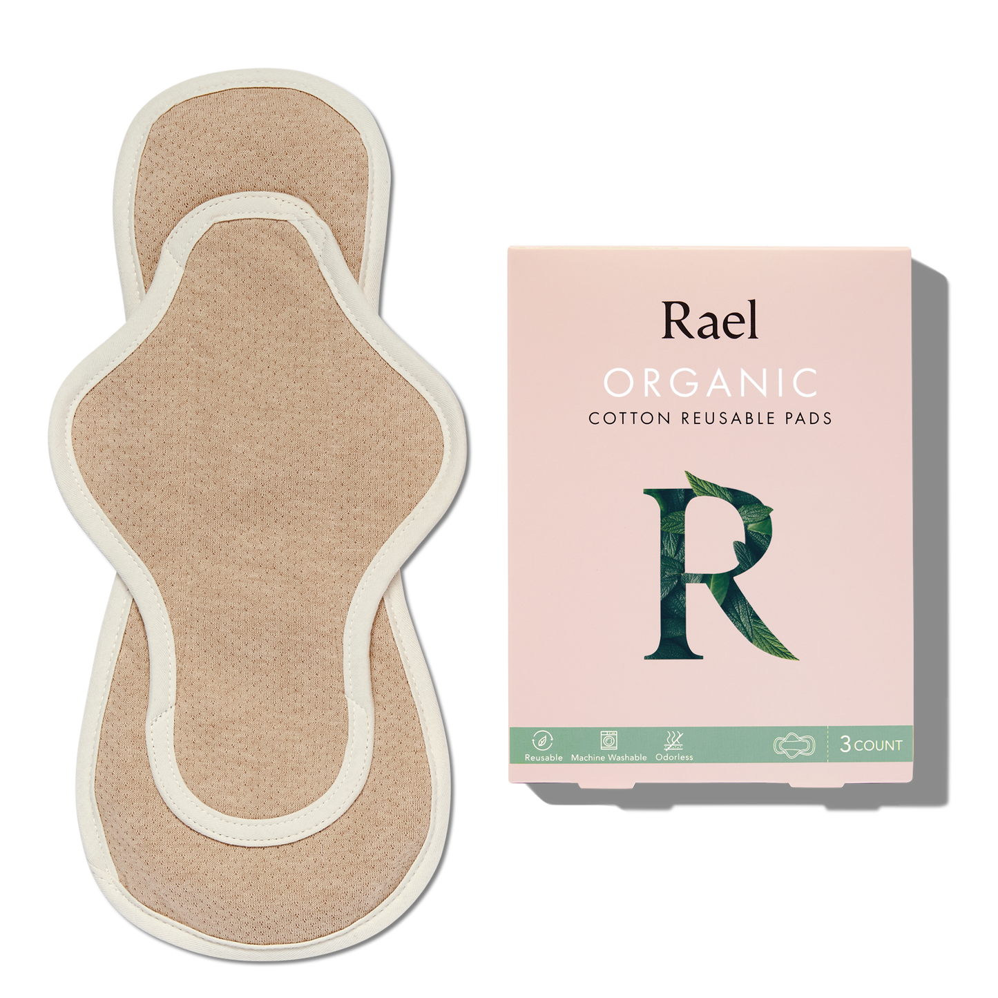 Organic Cotton Reusable Pads (4446416994419)