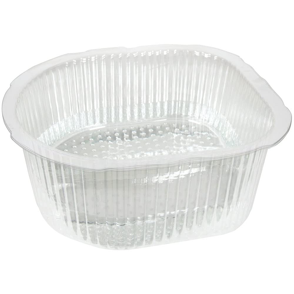ForPro Universal Pedi Bath Liners - 50% THICKER - Fit Footsie Bath Plus Foot Bath, Disposable Pedicure Foot Tub Liners for Foot Spa Basins & Foot Bath Soaks, 14.5” W x 12.5” L x 6” D, Clear, 100-Count