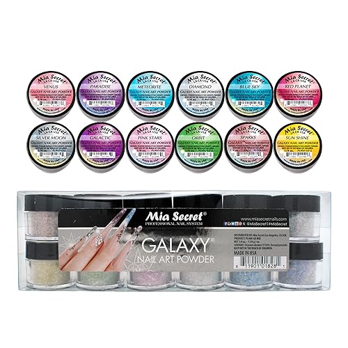 Mia Secret Galaxy 12 Pcs Collection Acrylic Powder