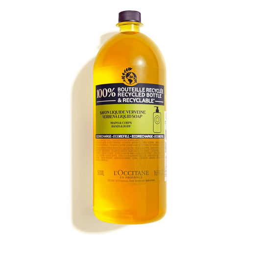 L'Occitane Shea Hands &-Body Verbena Liquid Soap Refill, 16.9 fl. oz.