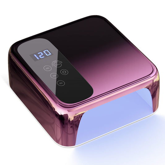 BETE Cordless Led Nail Lamp, UV Nail lamp, 72W Rechargeable Led Nail Light, 36 Beads Portable Gel UV Led Nail Lamp