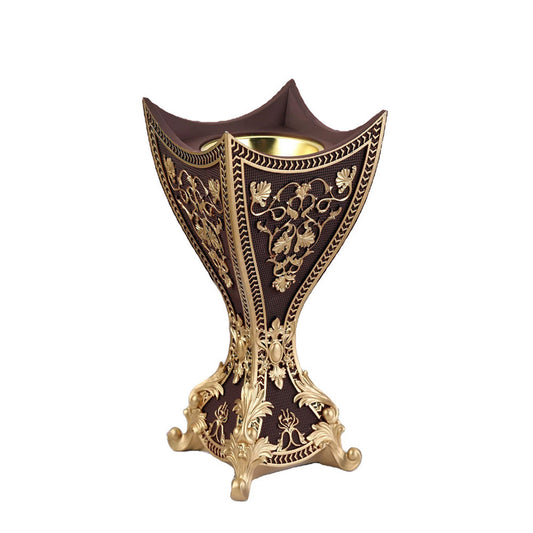 Brown Bakhoor Oud Incense Burner