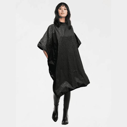Betty Dain Black Jaguar Bleach Proof All Purpose Cape