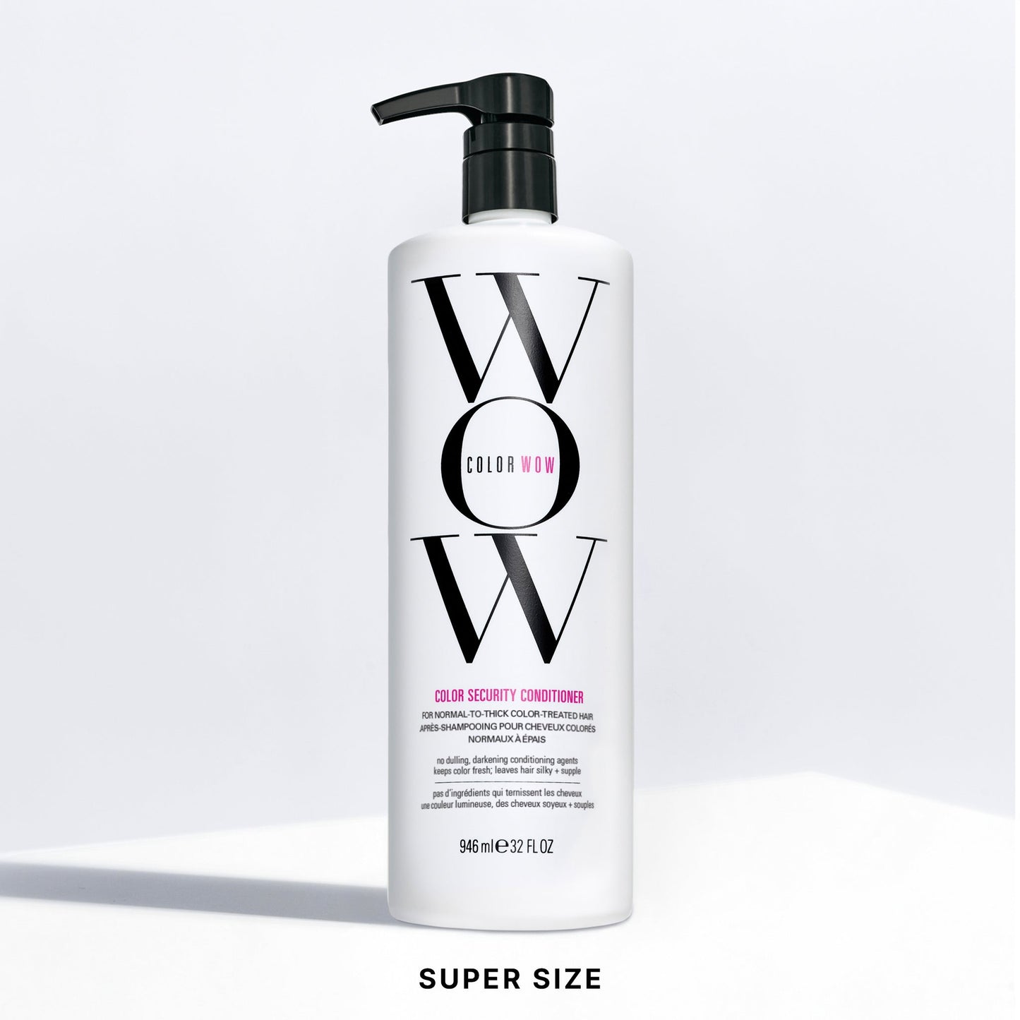 Super size Color Security Conditioner for Normal to Thick Hair.