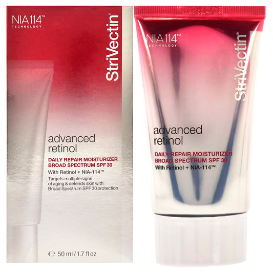 Advanced Retinol Day Moisturizer SPF 30 by Strivectin for Unisex 1.7 oz Moisturizer