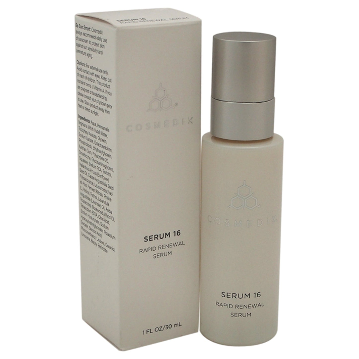Serum 16 Rapid Renewal by CosMedix for Unisex - 1 oz Serum