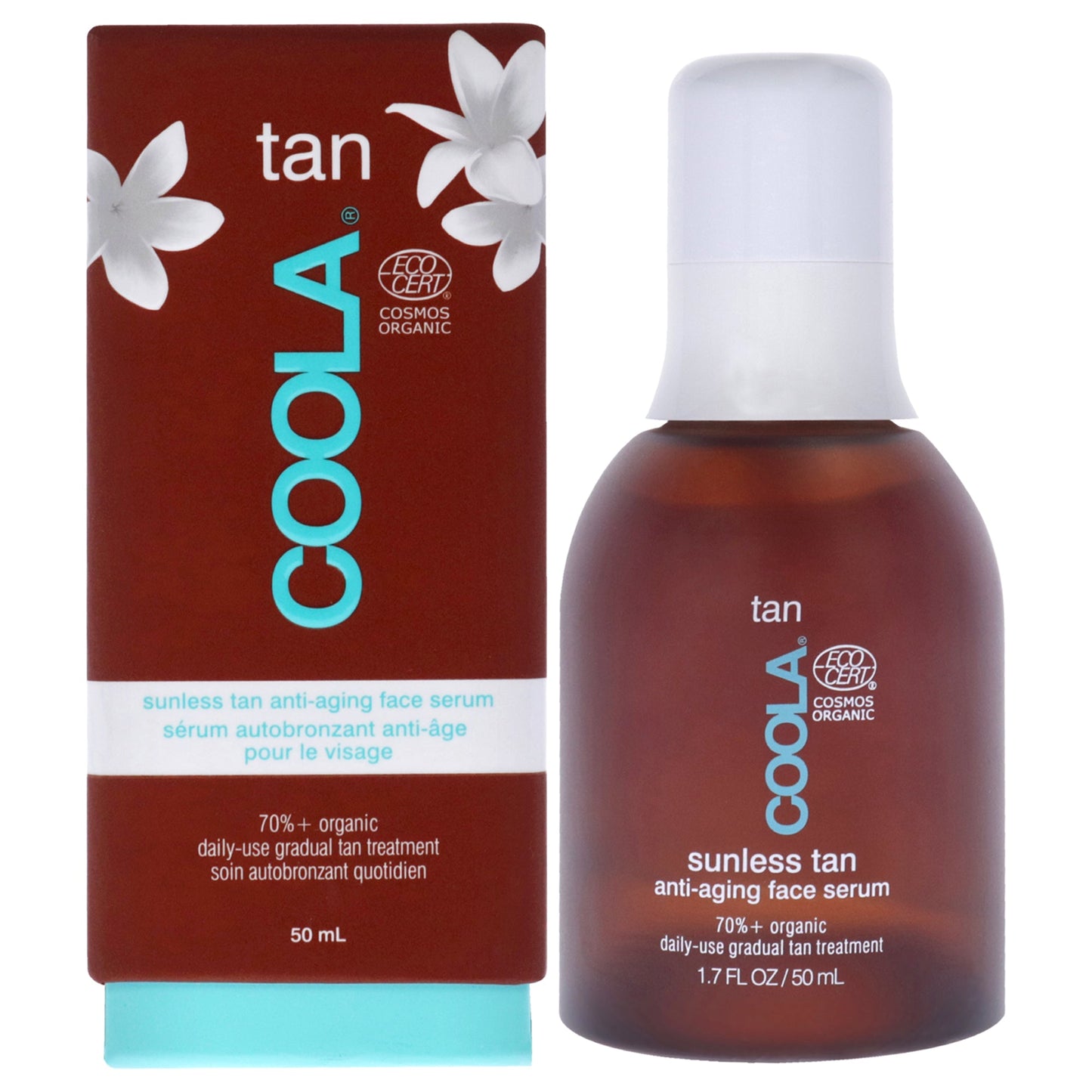 Sunless Tan Anti-Aging Face Serum by Coola for Unisex 1.7 oz Serum