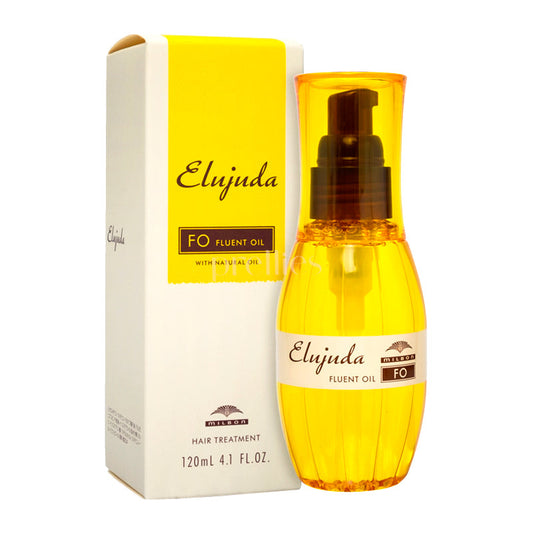 Milbon Elujuda Fluent Oil Hair Treatment 120ml (Yellow - FO)