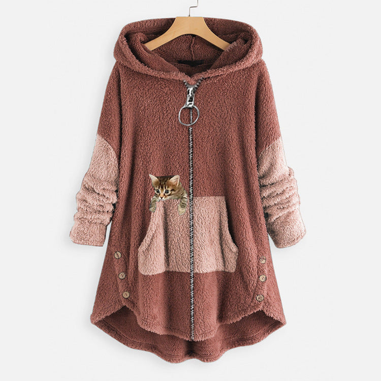 Fashion Enlarge Personalized Kitten Jacket