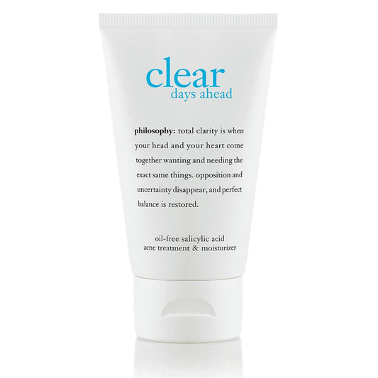 Philosophy Clear Days Ahead Oil-Free Salicylic Acid Acne Treatment + Moisturizer 2.0 oz