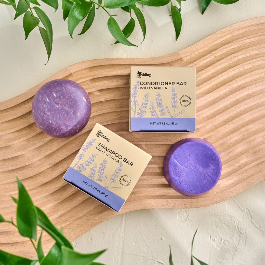 Shower Routine Bundle Wild Vanilla Charcoal Clay