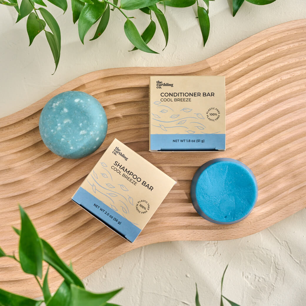 Shower Routine Bundle Cool Breeze Charcoal Clay