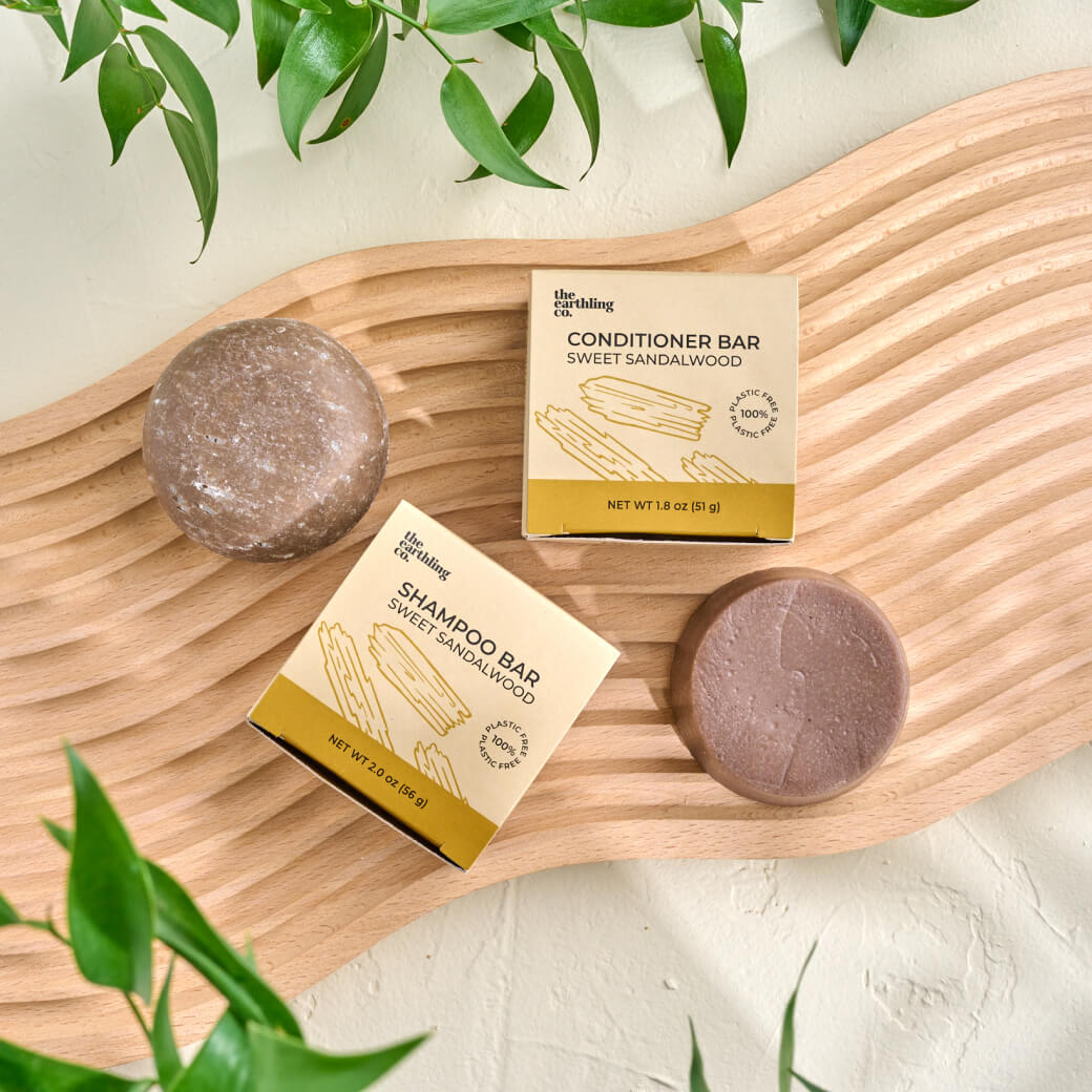 Shower Routine Bundle Sweet Sandalwood Charcoal Clay